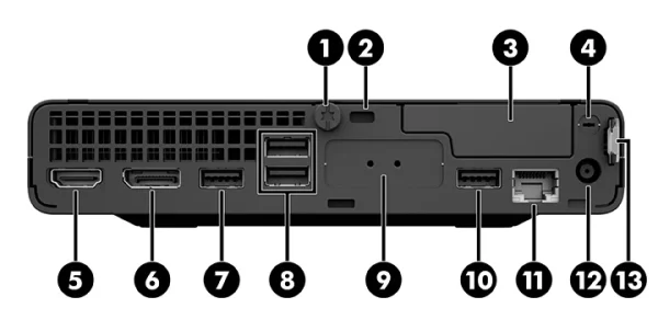 HP Prodesk 400 G6 Mini PC 10e Génération