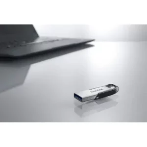 SANDISK Clé USB Ultra Flair - 128Gb - 3.0 - Gris