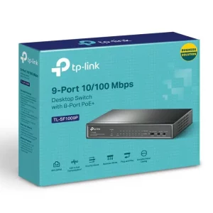 TP-Link TL-SF1009P 9 ports 10/100 Mbps