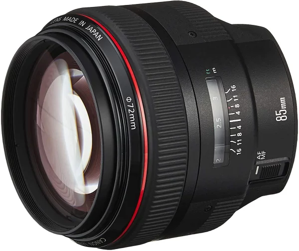 Objectif Canon EF 85mm f/1.2L II USM