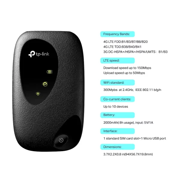 TP-Link Modem 150Mbps 4G LTE Mobile