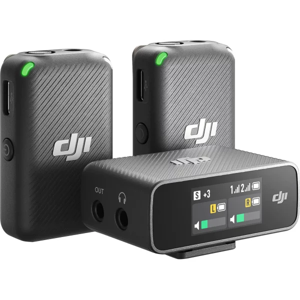 DJI Mic (2 TX + 1 RX + Charging Case)