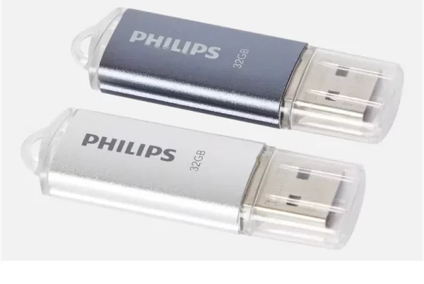 Philips 2 Clé USB 32Gb Flash Drive High Speed USB 2.0