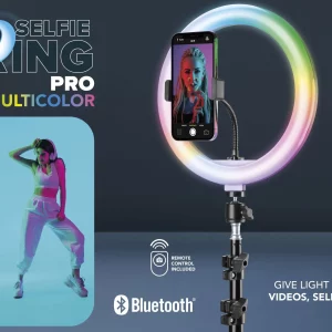 Selfie Ring Pro Multicolor – Universale